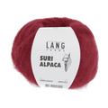 Lang Yarns Knitting Pattern 82 x 62 cm - 9 balls / red 1082.0060 MARTHA Shawl Pattern Bundle in SURI ALPACA by LANGYARNS | Fatto a Mano 278-057