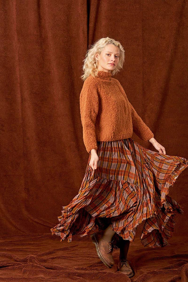 ADELZA Sweater Pattern Kit in PHOENIX by LANGYARNS | Fatto a Mano 282-031