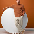 Lang Yarns Knitting Pattern ADRIAN Men's sweater Pattern Bundle in Oceania by LANGYARNS | Fatto a Mano 280-034