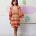 Lang Yarns Knitting Pattern Alba Dress Pattern Bundle in Linello by LANGYARNS | Fatto a Mano 288-012