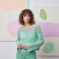 Lang Yarns Knitting Pattern Alize Crochet Sweater Pattern Bundle in Classic Silk by LANGYARNS | Fatto a Mano 288-016