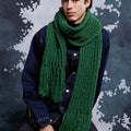 Lang Yarns Knitting Pattern AMY Unisex scarf Pattern Bundle in Avalon by LANGYARNS | Fatto a Mano 286-043