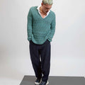 Lang Yarns Knitting Pattern ANTON Men's sweater Pattern Bundle in Vaya by LANGYARNS | Fatto a Mano 280-052