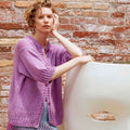 Lang Yarns Knitting Pattern ART WALK Cardigan Pattern Bundle in Whisper by LANGYARNS | WOOLADDICTS #16-025