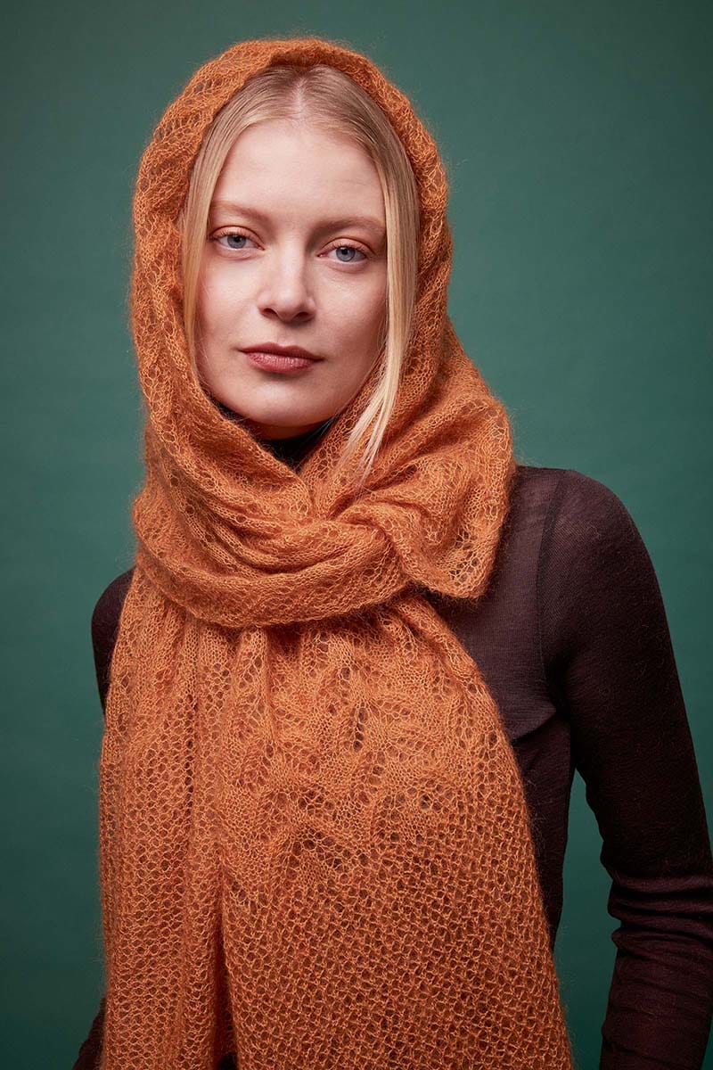 Lang Yarns Knitting Pattern AVA Shawl Pattern Bundle in Lace by LANGYARNS | Fatto a Mano 286-001