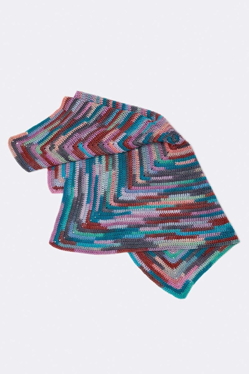 Lang Yarns Knitting Pattern Baby blanket Pattern Bundle in MERINO 200 BEBE COLOR by LANGYARNS | Punto 54-005