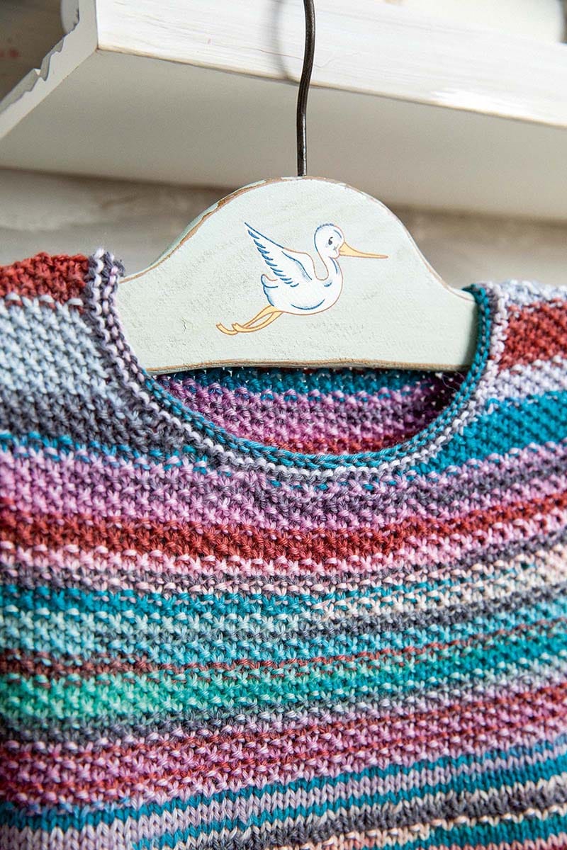 Lang Yarns Knitting Pattern Baby dress Pattern Bundle in MERINO 200 BEBE COLOUR by LANGYARNS | Punto 54-003