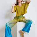 Lang Yarns Knitting Pattern BENIKO Cardigan Pattern Bundle in Ananas by LANGYARNS | Fatto a Mano 284-027