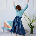 Lang Yarns Knitting Pattern BERIT Sweater Pattern Bundle in Norma by LANGYARNS | Fatto a Mano 284-006