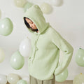 Lang Yarns Knitting Pattern BERNADETTE Hooded Sweater Pattern Bundle in REGINA by LANGYARNS | Fatto a Mano 278-019