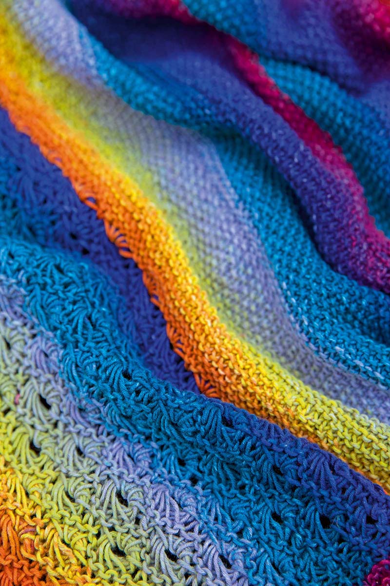 Lang Yarns Knitting Pattern Blanket Pattern Bundle in BABY COTTON COLOUR by LANGYARNS | Punto 56-008
