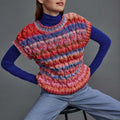 Lang Yarns Knitting Pattern BONNY Slipover Pattern Bundle in Magnolia by LANGYARNS | Punto 088