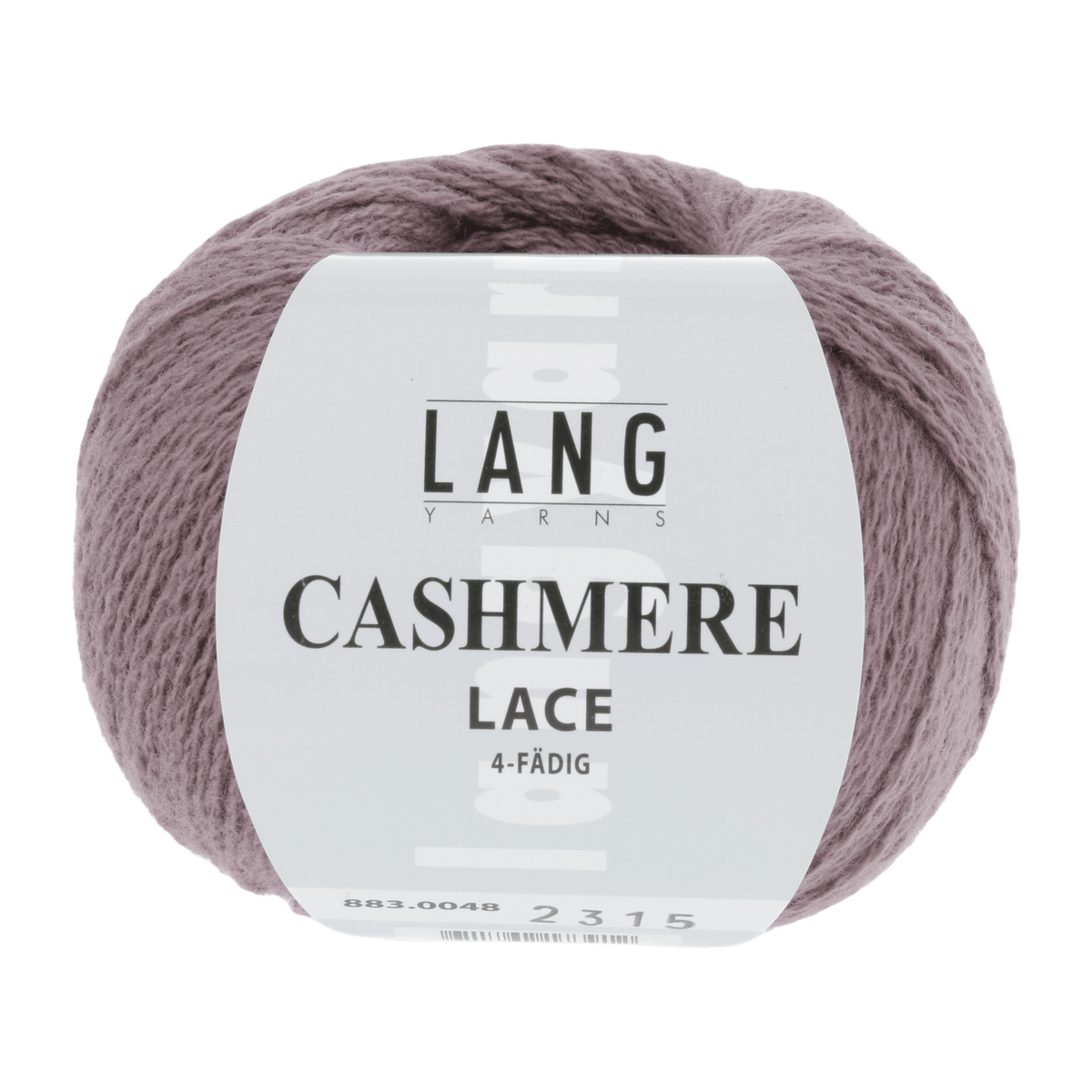 Lang Yarns Knitting Pattern ca 14 x 106 cm - 2 balls / vieuxrose 883.0048 OLIVIA Scarf Pattern Bundle in Cashmere Lace by LANGYARNS | Punto 60-006