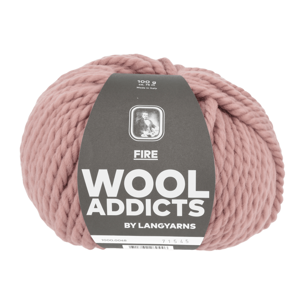 Lang Yarns Knitting Pattern ca 20 x 180 cm - 4 balls / ROSE 1000.0048 CELESTIAL Hooded scarf Pattern Bundle in Fire by LANGYARNS | WOOLADDICTS #15-003
