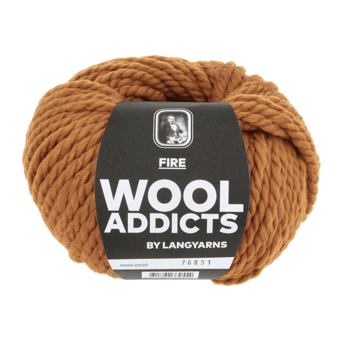 Lang Yarns Knitting Pattern ca 26 x 180 cm - 3 balls / umber 1000.0037 PIGMENT TRAIL Scarf Pattern Bundle in Fire by LANGYARNS | WOOLADDICTS #13-026