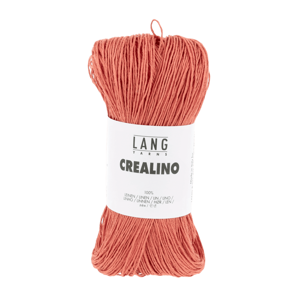 Lang Yarns Knitting Pattern ca 27 x 40 cm - 13 balls / coral 1089.0128 VIVI Bag Pattern Bundle in Crealino by LANGYARNS | Fatto a Mano 284-046