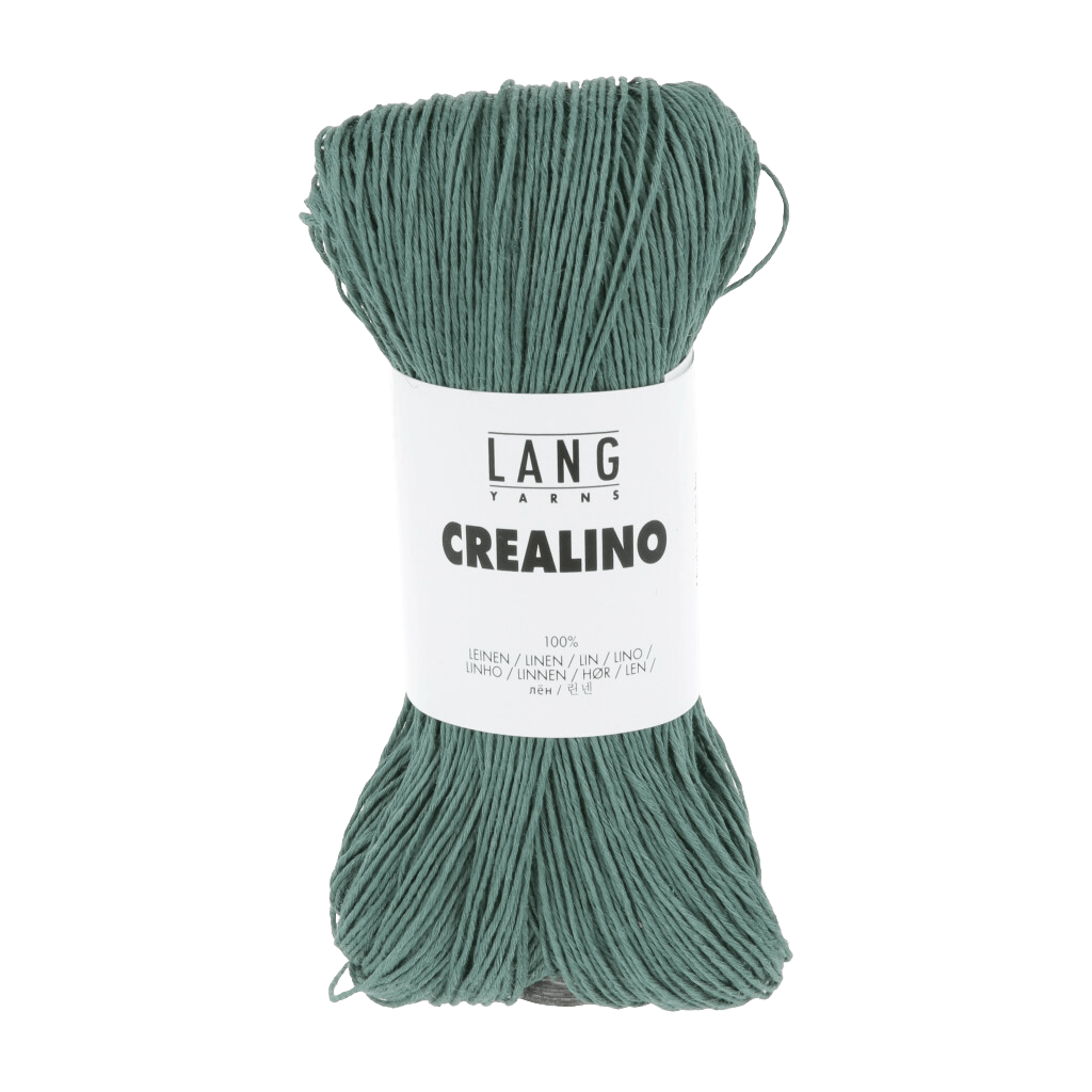 Lang Yarns Knitting Pattern ca 27 x 40 cm - 13 balls / emerald 1089.0073 VIVI Bag Pattern Bundle in Crealino by LANGYARNS | Fatto a Mano 284-046