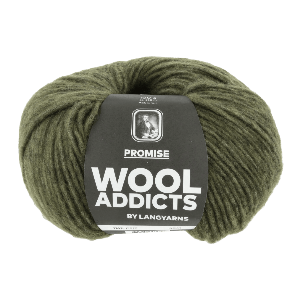 Lang Yarns Knitting Pattern ca 30 x 180 cm - 2 balls / FERN 1162.0217 WAVE-BORN Crochet Scarf Pattern Bundle in Promise by LANGYARNS | WOOLADDICTS #15-020