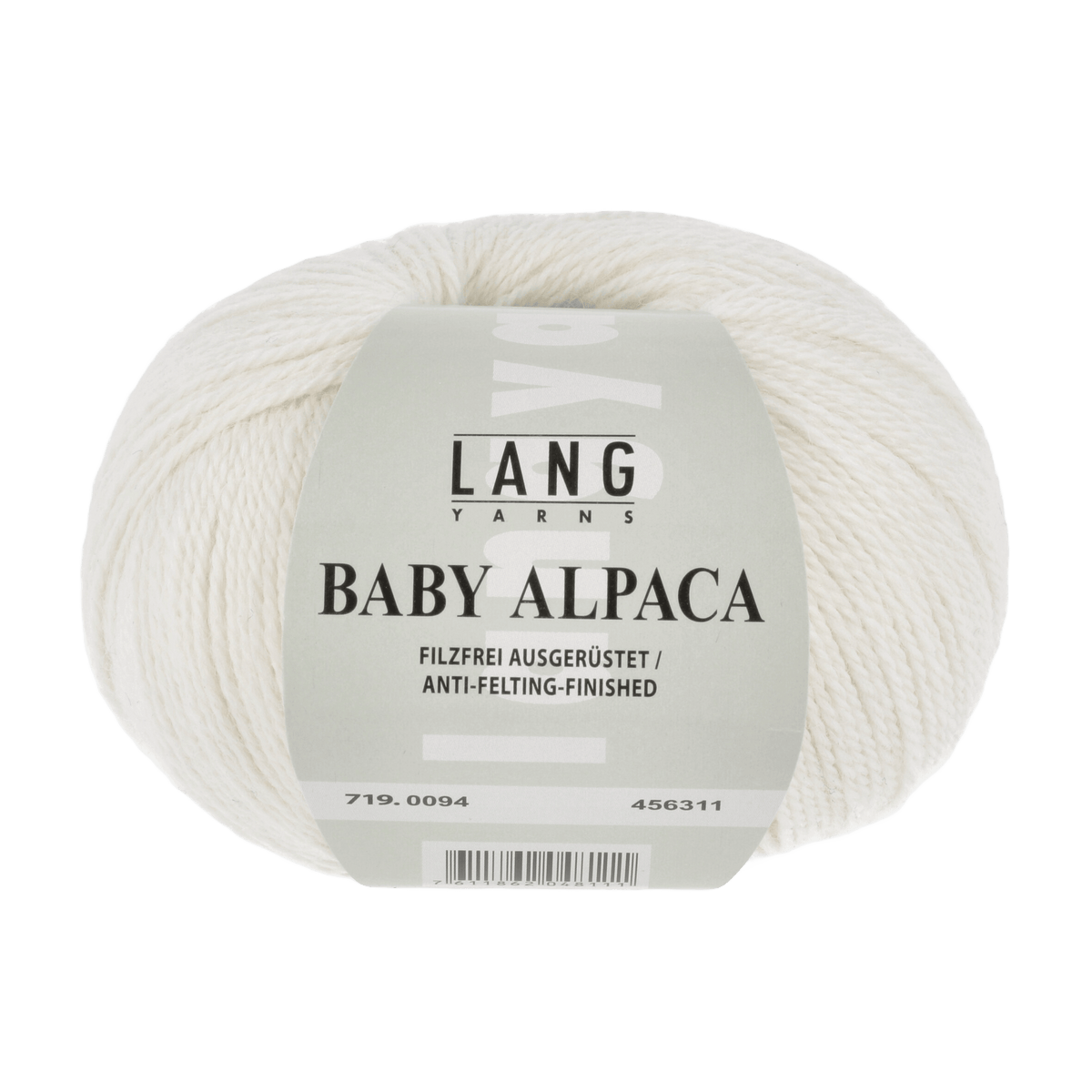 Lang Yarns Knitting Pattern ca 33 x 200 cm - 5 balls / offwhite 719.0094 ADA Scarf Pattern Bundle in Baby Alpaca by LANGYARNS | Fatto a Mano 286-006