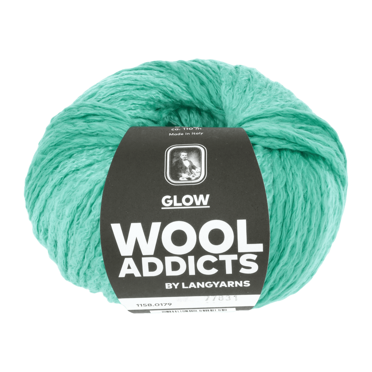 Lang Yarns Knitting Pattern ca 34 x 150 cm - 5 balls / AMAZONITE 1158.0179 SUNNY DAY Scarf Pattern Bundle in Glow by LANGYARNS | WOOLADDICTS #14-002