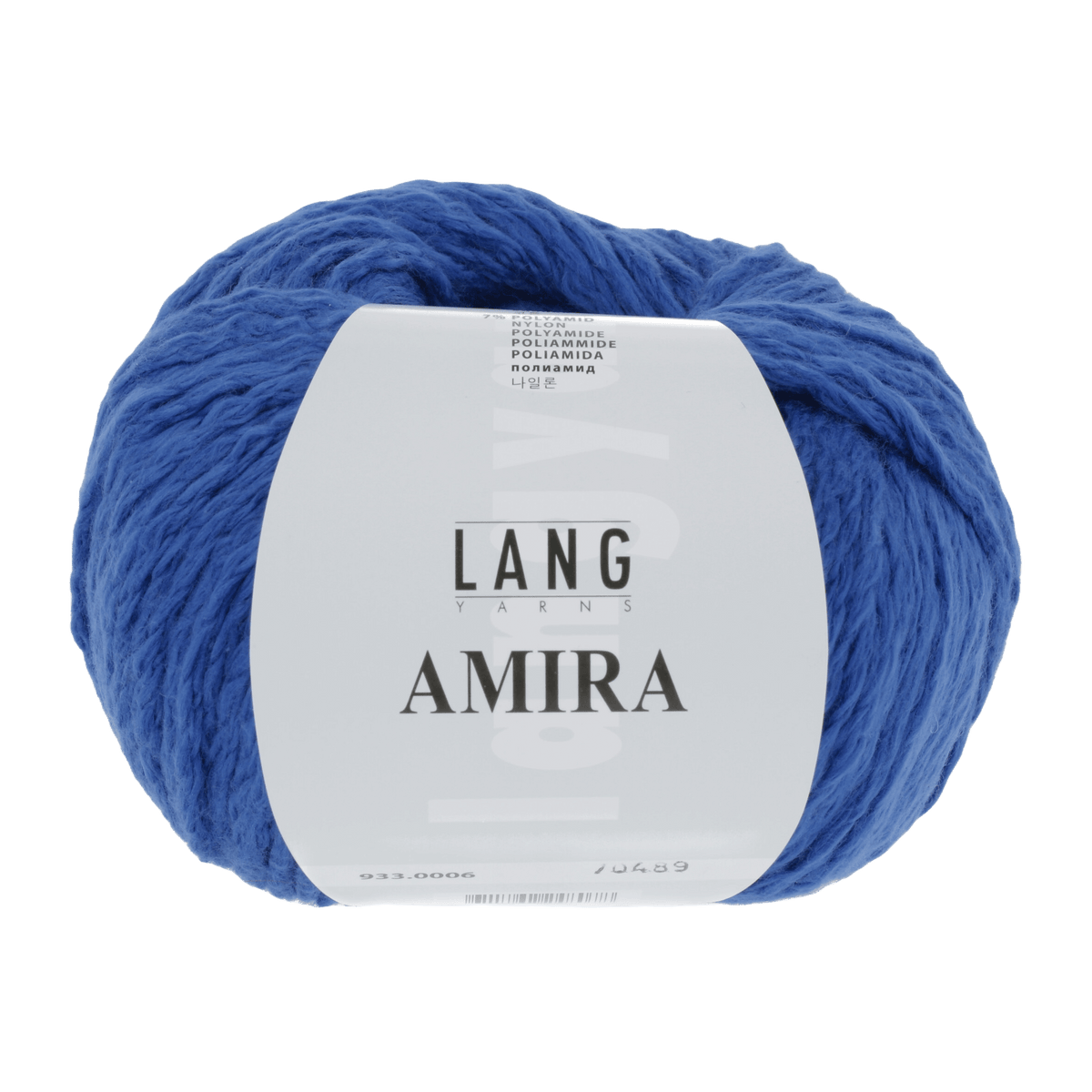 Lang Yarns Knitting Pattern ca 34 x 193 cm - 6 balls / royal 933.0006 Rosetta Scarf Pattern Bundle in Amira by LANGYARNS | Fatto a Mano 288-050