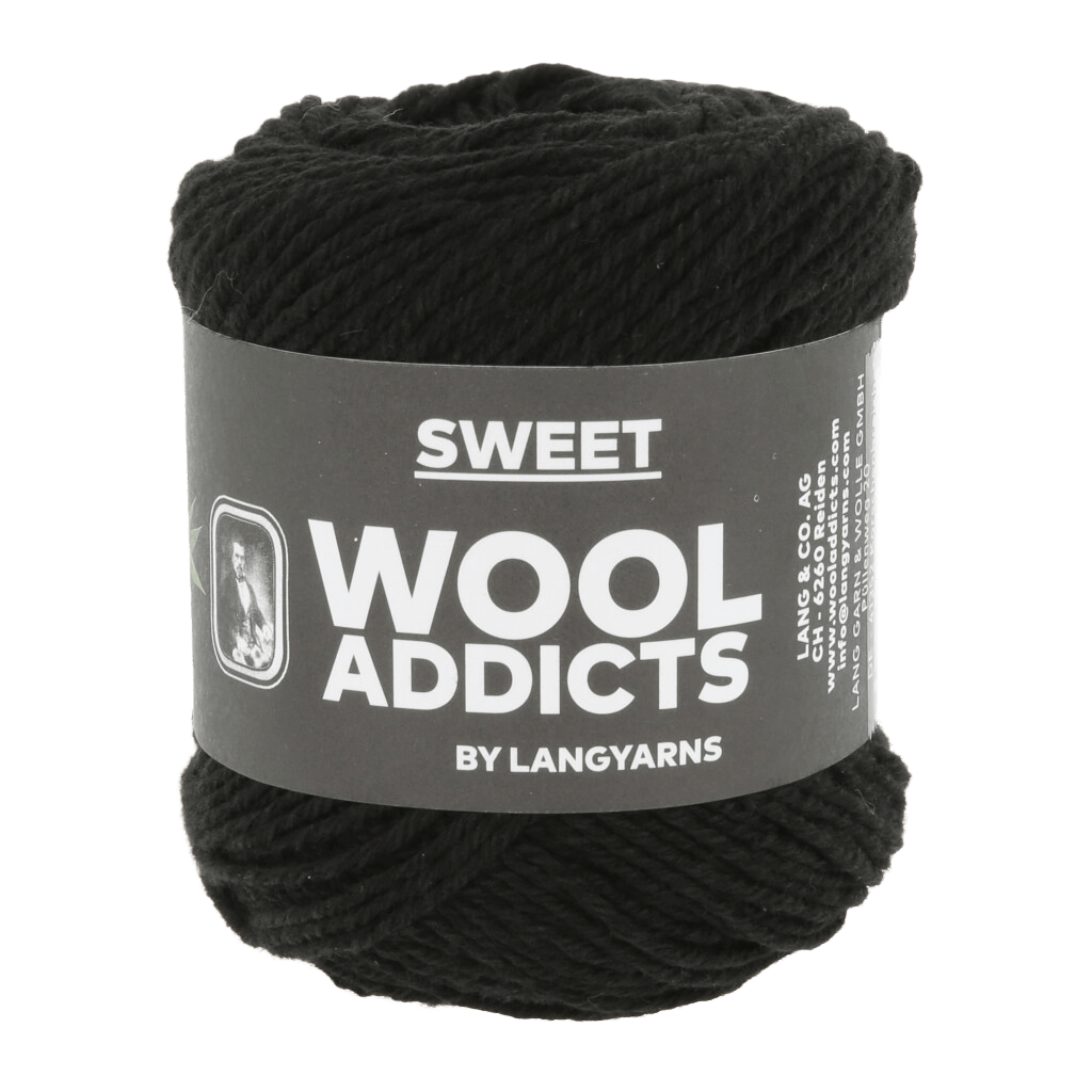Lang Yarns Knitting Pattern ca 35 x 23 cm - 6 balls / BLACK 1175.0004 ATELIER Bag Pattern Bundle in Sweet by LANGYARNS | WOOLADDICTS #16-031