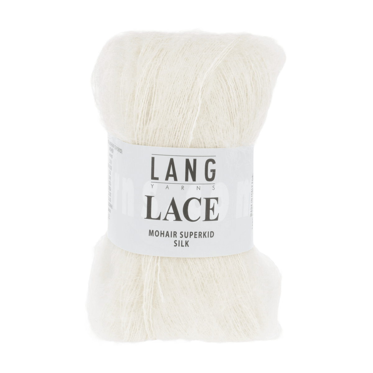 Lang Yarns Knitting Pattern ca 45 x 195 cm - 4 balls / offwhite 992.0094 AVA Shawl Pattern Bundle in Lace by LANGYARNS | Fatto a Mano 286-001