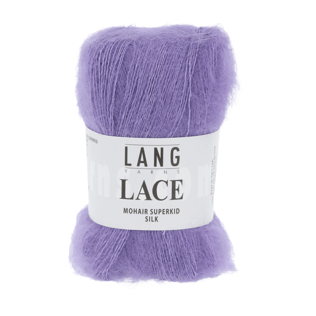 Lang Yarns Knitting Pattern ca 45 x 195 cm - 4 balls / purple 992.0046 AVA Shawl Pattern Bundle in Lace by LANGYARNS | Fatto a Mano 286-001