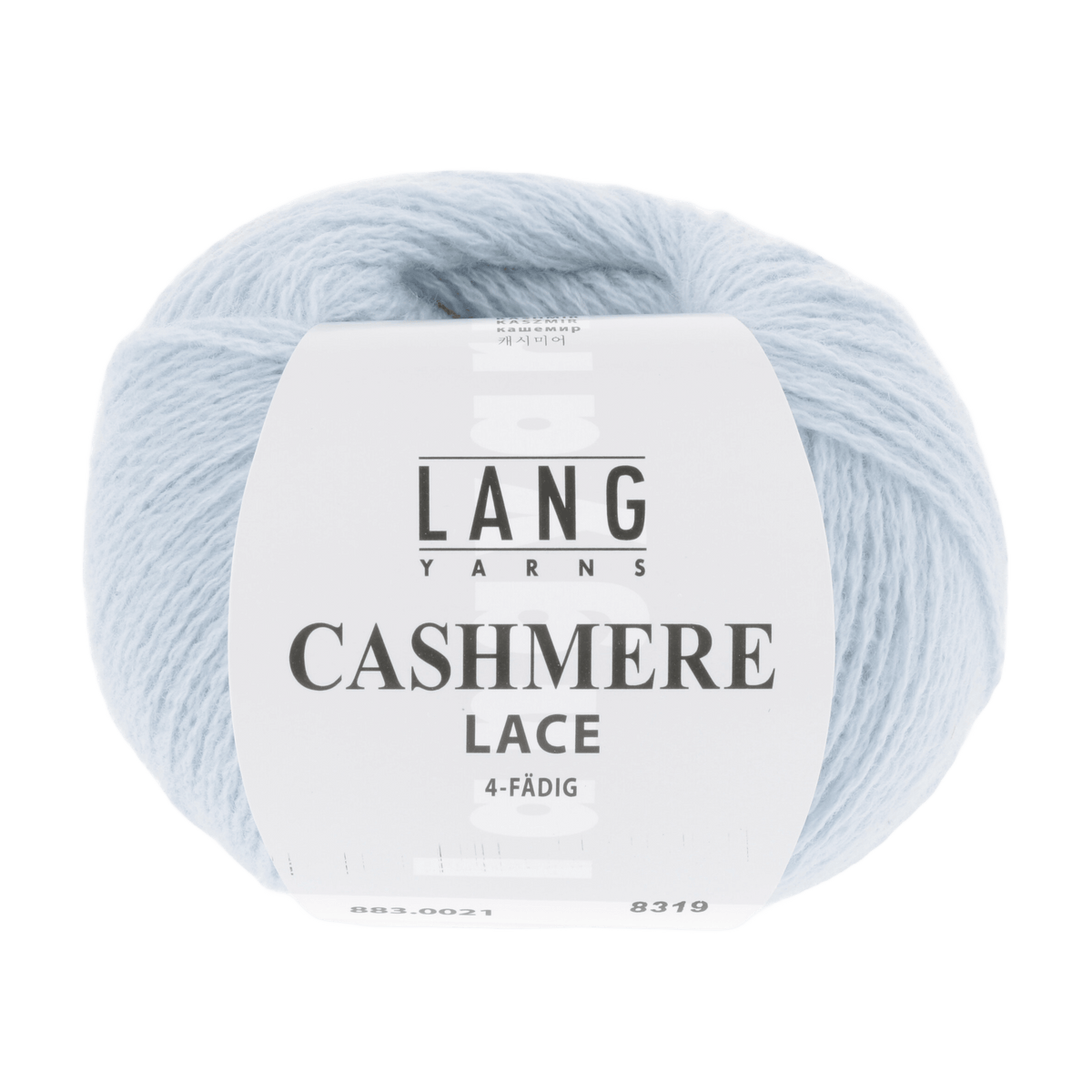 Lang Yarns Knitting Pattern ca 60 x 130 cm - 8 balls / ciel 883.0021 BIRDIE Stole Pattern Bundle in CASHMERE LACE by LANGYARNS | Punto 78-011