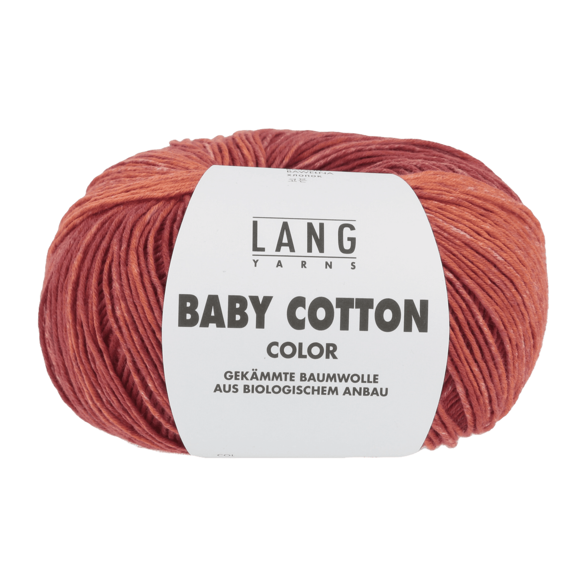 Lang Yarns Knitting Pattern ca 60 x 70 cm - 5 balls / fuchsia/red/rose 786.0165 Blanket Pattern Bundle in BABY COTTON COLOR by LANGYARNS | Punto 56-008