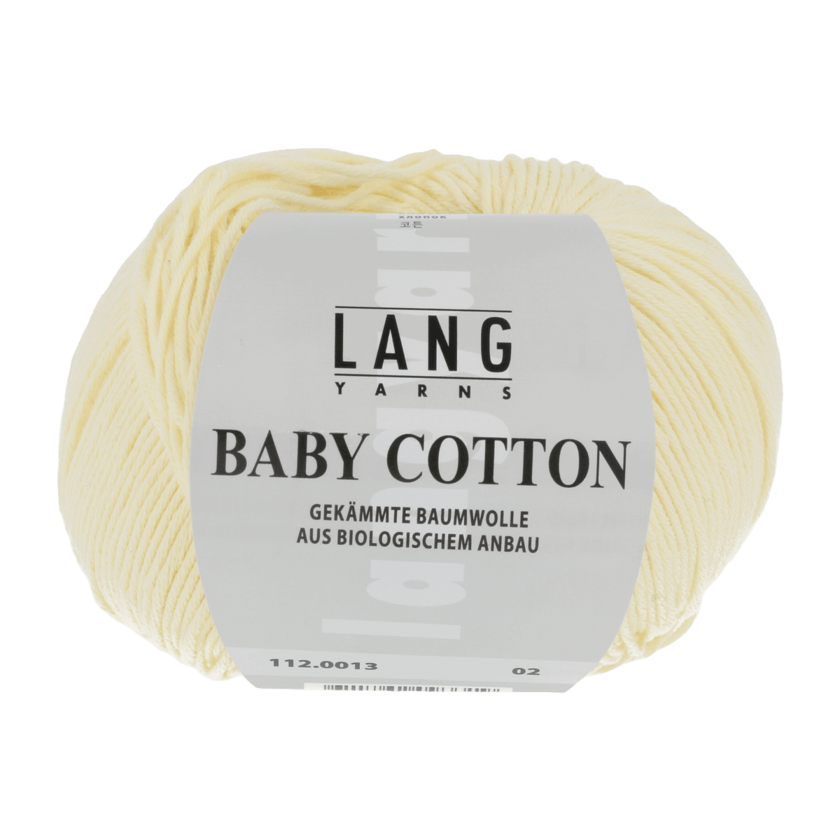Lang Yarns Knitting Pattern ca 65 x 85 cm - 5 balls / LEMON 112.0013 Blanket Pattern Bundle in BABY COTTON by LANGYARNS | Punto 36-012