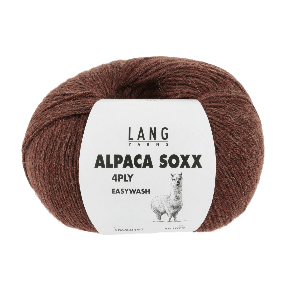 Lang Yarns Knitting Pattern ca 67 x 183 cm - 3 balls / cinnamon mélange 1062.0167 CADENCE Triangular shawl Pattern Bundle in Alpaca Soxx 4ply by LANGYARNS | Punto 76-009