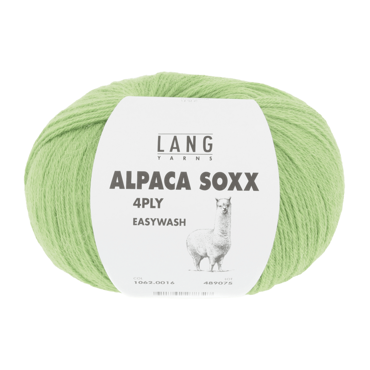 Lang Yarns Knitting Pattern ca 67 x 183 cm - 3 balls / green 1062.0016 CADENCE Triangular shawl Pattern Bundle in Alpaca Soxx 4ply by LANGYARNS | Punto 76-009