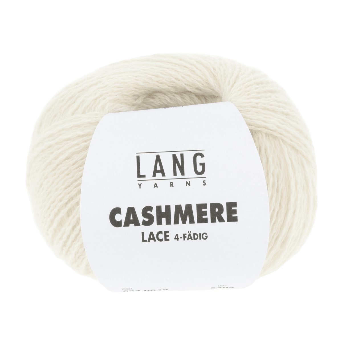 Lang Yarns Knitting Pattern ca 71 x 37 cm - 3 balls / coquille d'oeuf 883.0040 BRITTANY Cowl Pattern Bundle in CASHMERE LACE by LANGYARNS | Punto 78-010
