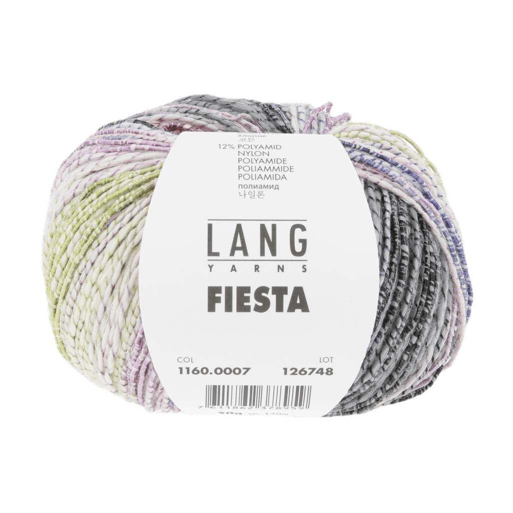 Lang Yarns Knitting Pattern ca 9x17 cm - 1 balls / red/lilac/grey/light green 1160.0007 Beba Crocheted phone case Pattern Bundle in Fiesta by LANGYARNS | Fatto a Mano 288-023