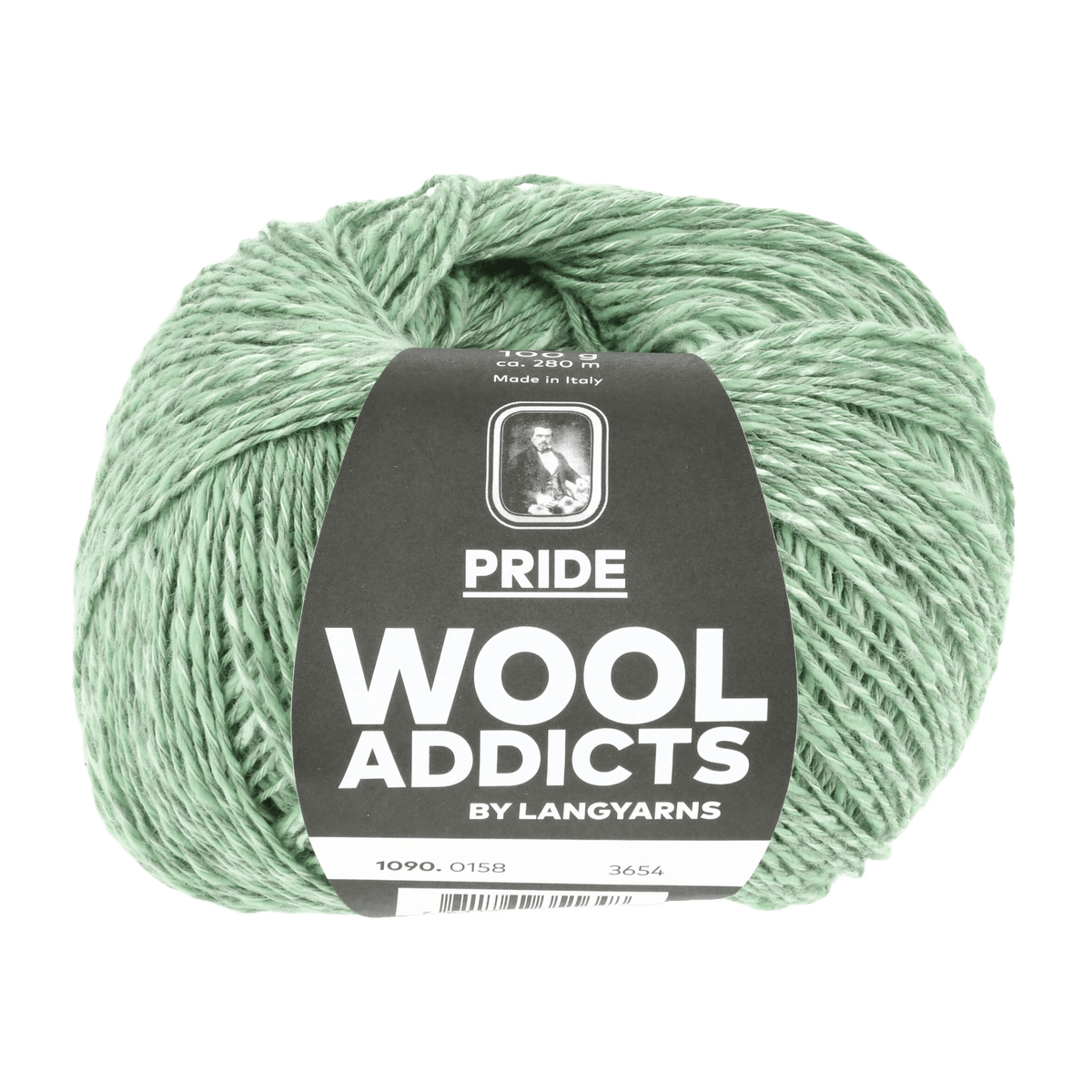 Lang Yarns Knitting Pattern ca64 x 27 cm - 1 balls / AVENTURINE 1090.0158 OOPSY DAISY Bag Pattern Bundle in PRIDE by LANGYARNS | WOOLADDICTS #10-006