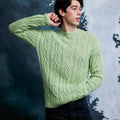Lang Yarns Knitting Pattern CAMERON Unisex sweater Pattern Bundle in MerinoPlus by LANGYARNS | Fatto a Mano 286-031