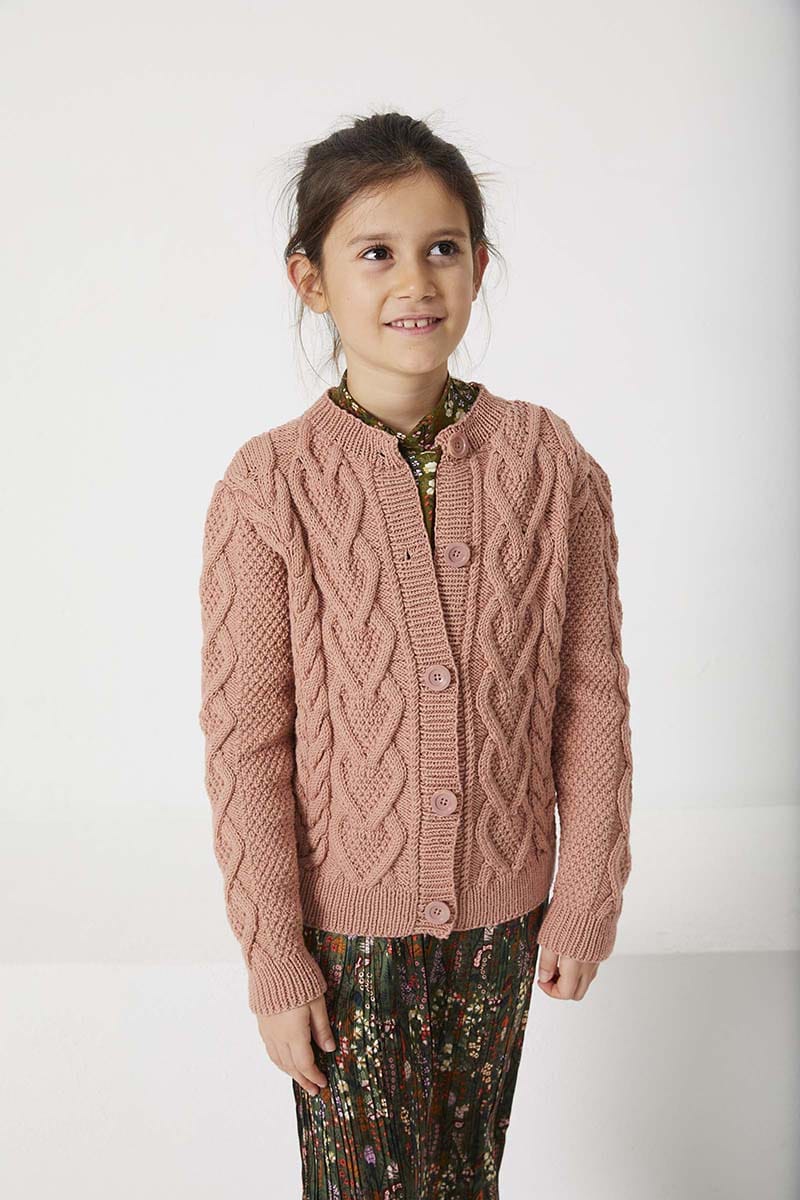Lang Yarns Knitting Pattern Cardigan Pattern Bundle in ATLANTIS by LANGYARNS | Punto 41-009