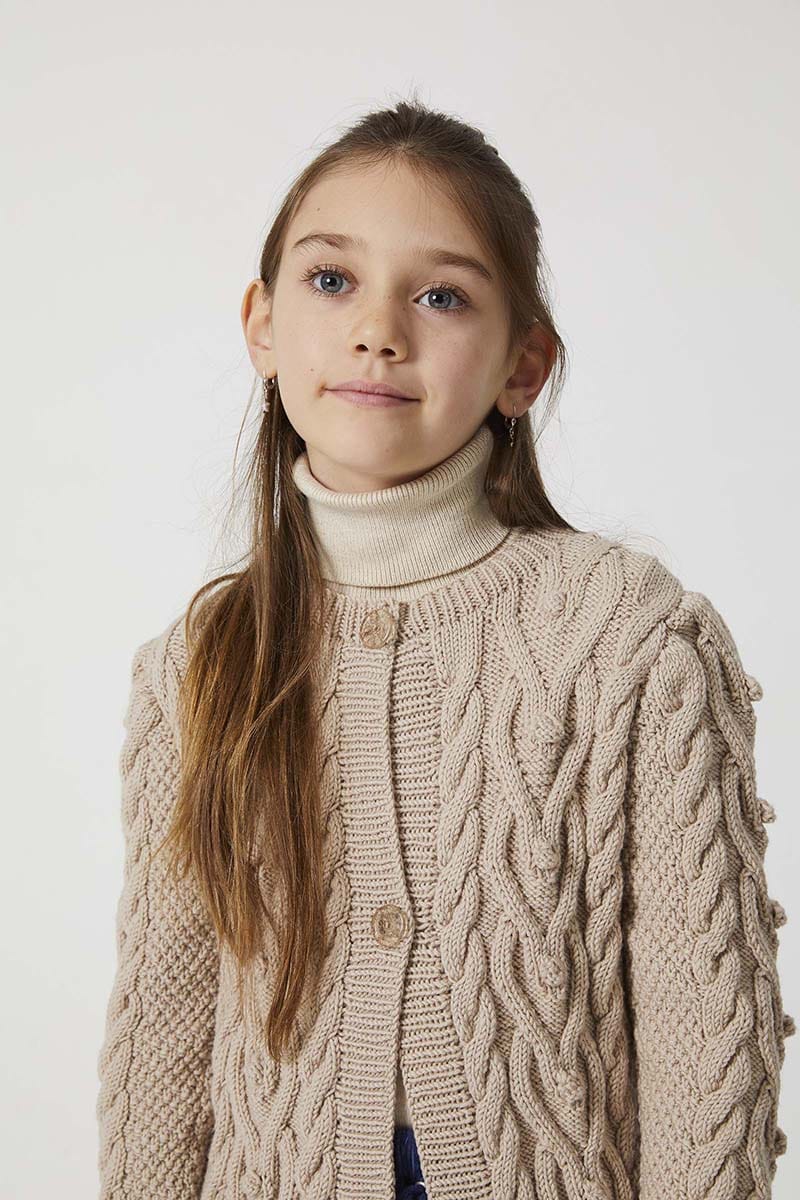 Lang Yarns Knitting Pattern Cardigan Pattern Bundle in ATLANTIS by LANGYARNS | Punto 41-011