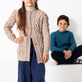 Lang Yarns Knitting Pattern Cardigan Pattern Bundle in ATLANTIS by LANGYARNS | Punto 41-011