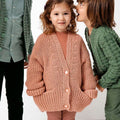 Lang Yarns Knitting Pattern Cardigan Pattern Bundle in ATLANTIS by LANGYARNS | Punto 41-017