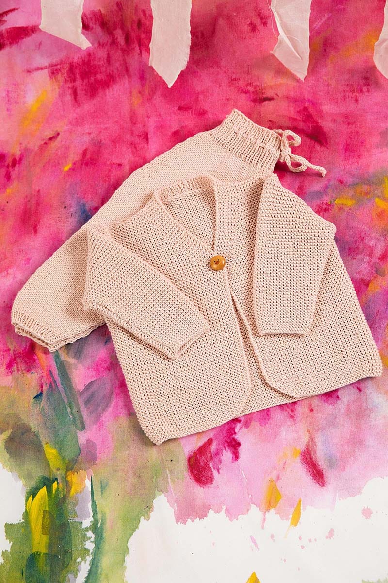 Lang Yarns Knitting Pattern Cardigan Pattern Bundle in BABY COTTON by LANGYARNS | Punto 36-008