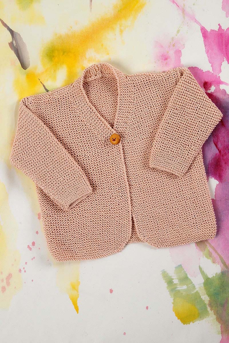Lang Yarns Knitting Pattern Cardigan Pattern Bundle in BABY COTTON by LANGYARNS | Punto 36-008