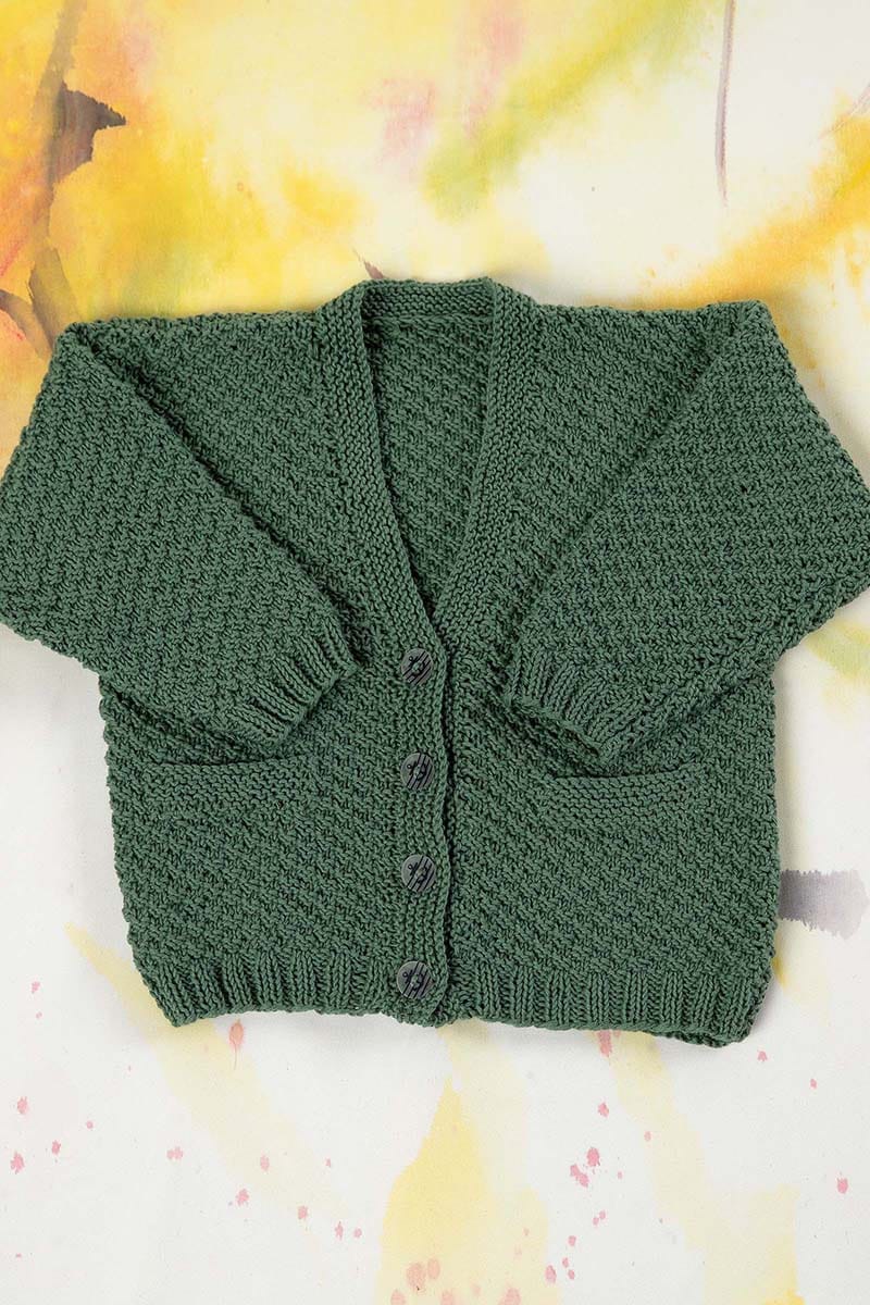 Lang Yarns Knitting Pattern Cardigan Pattern Bundle in BABY COTTON by LANGYARNS | Punto 36-015
