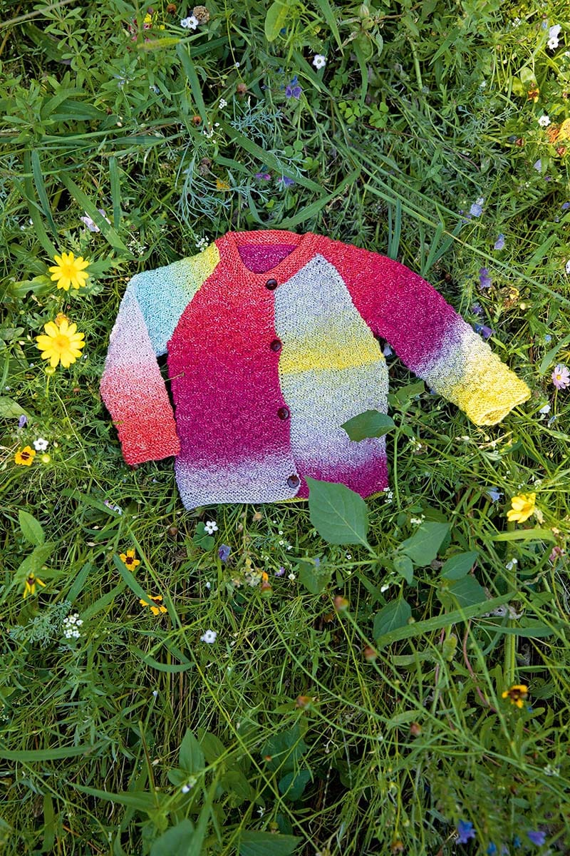Lang Yarns Knitting Pattern Cardigan Pattern Bundle in BABY COTTON COLOUR by LANGYARNS | Punto 56-006
