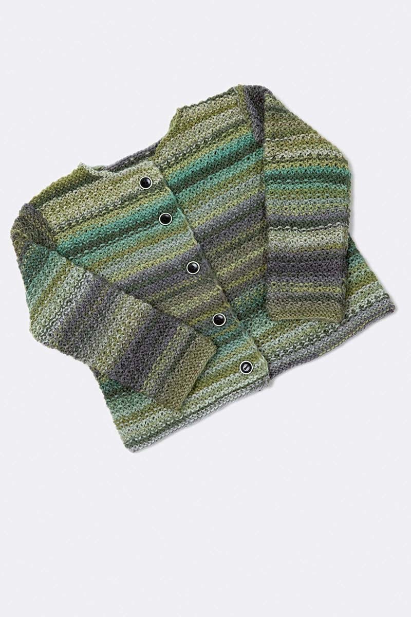 Lang Yarns Knitting Pattern Cardigan Pattern Bundle in MERINO 200 BEBE COLOR by LANGYARNS | Punto 54-009