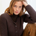 Lang Yarns Knitting Pattern Cardigan Pattern Bundle in MERINO 70 by LANGYARNS | Punto 55-008