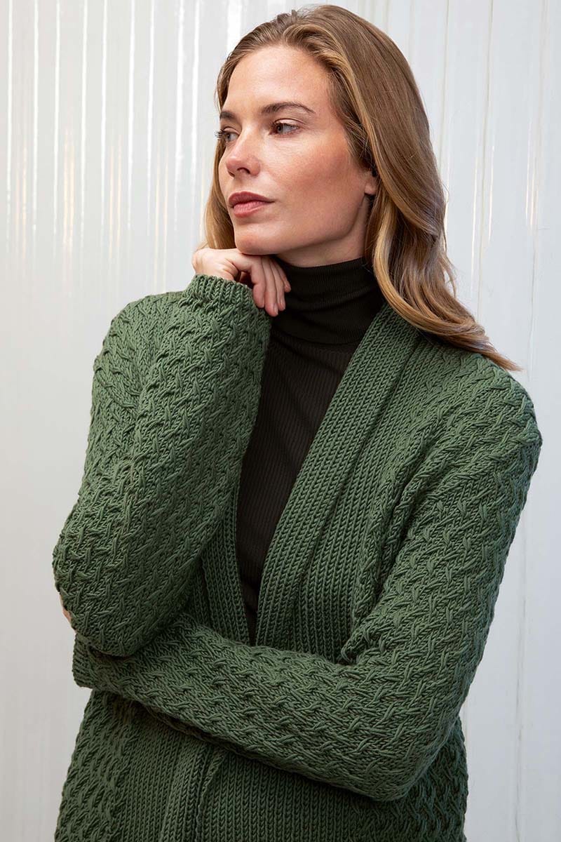 Lang Yarns Knitting Pattern Cardigan Pattern Bundle in Merino+ by LANGYARNS | Punto 55-012