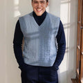 Lang Yarns Knitting Pattern CASEY Unisex slipover Pattern Bundle in CASHMERE PREMIUM by LANGYARNS | Punto 78-012