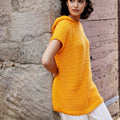 Lang Yarns Knitting Pattern CASTLE KEEP Sweater Pattern Bundle in Glow by LANGYARNS | WOOLADDICTS #14-018